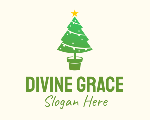 Christmas Tree Ornament  Logo