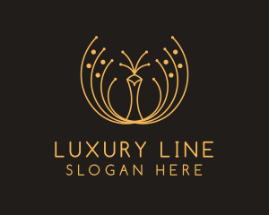 Luxury Avian Bird  logo design