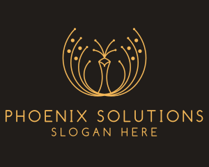 Luxury Avian Bird  logo design