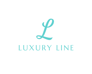 Premium Feminine Cursive logo design