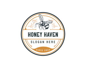 Honey Bee Insect logo