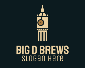 Big Ben Grandfather Clock logo design