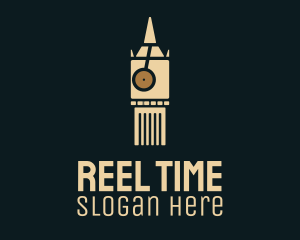 Big Ben Grandfather Clock logo design