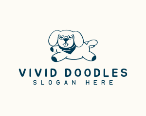 Pet Dog Scarf logo design