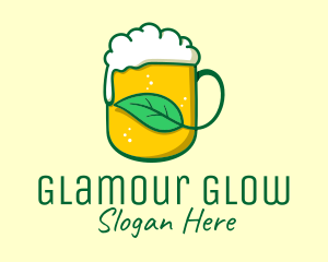 Natural Draft Beer  Logo