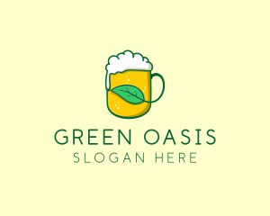 Natural Draft Beer  Logo