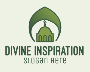 Green Islamic Mosque  logo