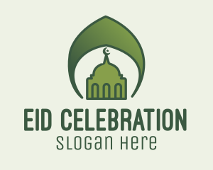 Green Islamic Mosque  logo