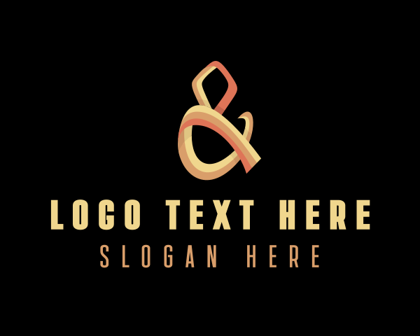 Typography logo example 3