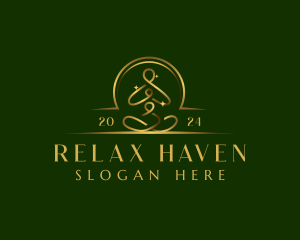 Yoga Wellness Relaxation logo design