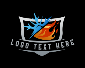 Cool Ice Flame Ventilation logo