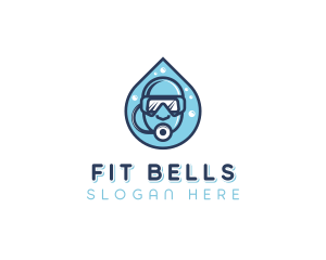 Snorkeling Fitness Sportswear logo design