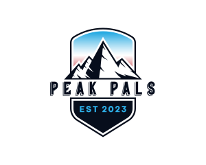 Mountain Peak Nature logo design