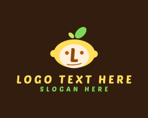 Lemon Fruit Face  logo