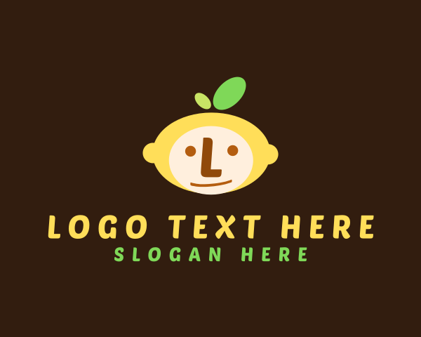 Lemon Fruit Face  logo