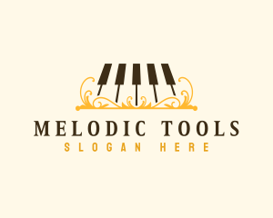 Piano Musical Instrument logo