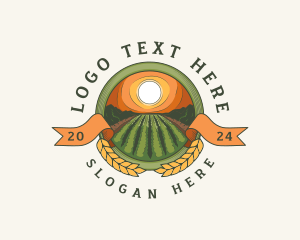 Wheat Farm Field logo