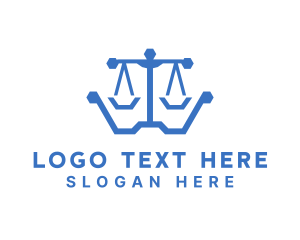 Polygon Justice Scale logo