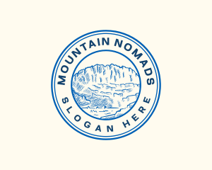 Greece Mountain Olympus  logo design