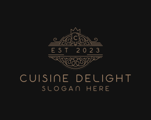 Luxury Fine Dining Restaurant logo design