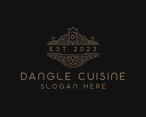 Luxury Fine Dining Restaurant logo design