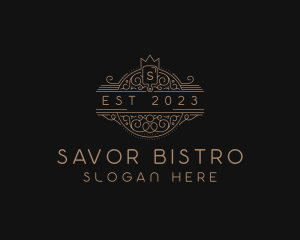 Luxury Fine Dining Restaurant logo design