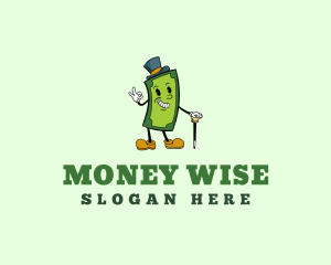 Money Cash Dollar logo design