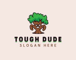 Tough Eco Tree logo design