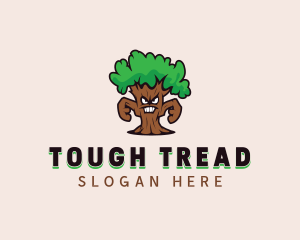 Tough Eco Tree logo design