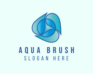 Sanitation Water Droplet logo design