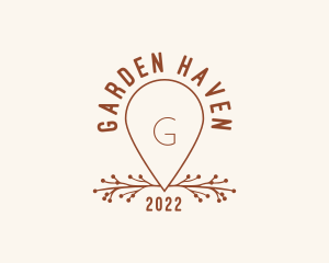 Nature Gps Garden logo design