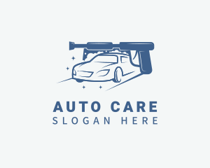 Pressure Washer Automotive logo design