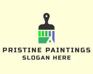 Home Roof Painting  logo design