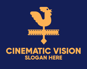 Entertainment Rooster Film  logo design