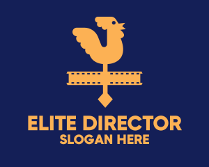 Entertainment Rooster Film  logo design