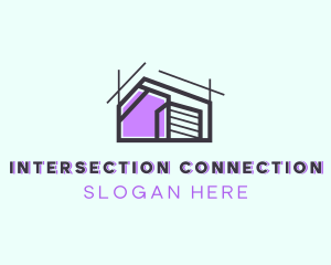 Residential Home Blueprint Logo