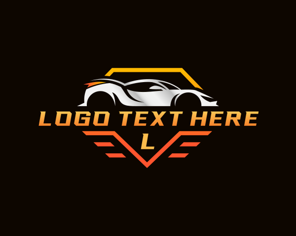 Racing logo example 1