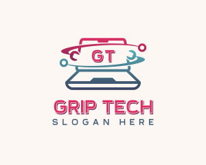 Computer Laptop Repair logo design