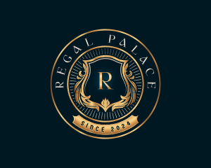 Regal Shield Crest logo design