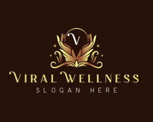 Hand Massage Wellness logo design