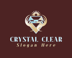 Diamond Star Jewel logo design