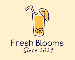 Fresh Juice Drink  logo design