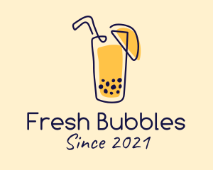 Fresh Juice Drink  logo design