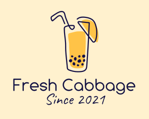 Fresh Juice Drink  logo design