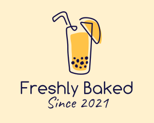 Fresh Juice Drink  logo design