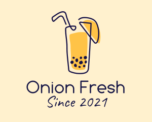 Fresh Juice Drink  logo design