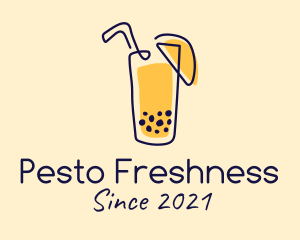 Fresh Juice Drink  logo design