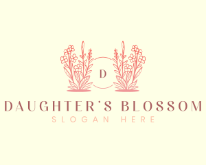 Flower Plant Floral logo design