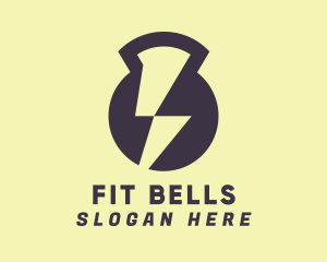 Thunder Kettlebell Fitness logo design