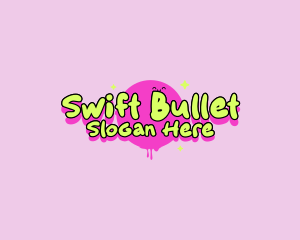 Cute Retro Smile logo design